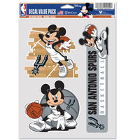 Wholesale-San Antonio Spurs / Disney Multi Use 3 Fan Pack