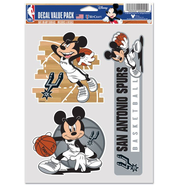 Wholesale-San Antonio Spurs / Disney Multi Use 3 Fan Pack