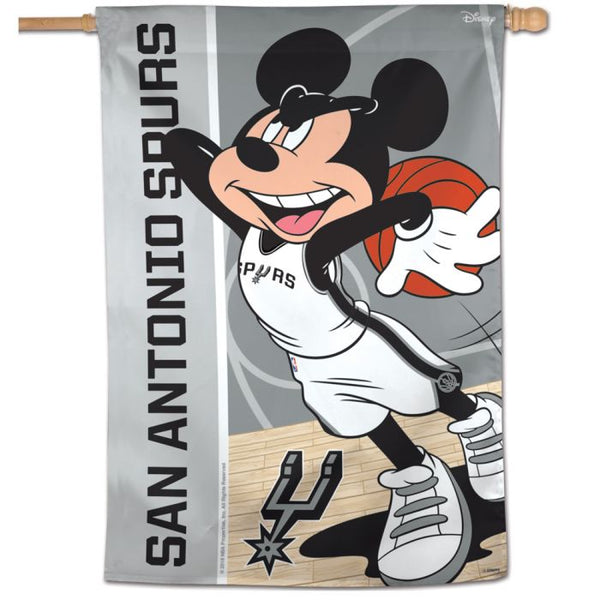 Wholesale-San Antonio Spurs / Disney Vertical Flag 28" x 40"