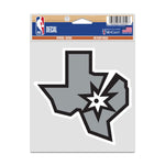 Wholesale-San Antonio Spurs Fan Decals 3.75" x 5"