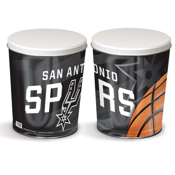 Wholesale-San Antonio Spurs Gift Tin tapered 3 gallon