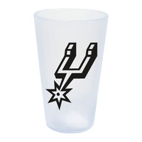 Wholesale-San Antonio Spurs Icicle 16 oz Silicone Pint Glass