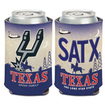 Wholesale-San Antonio Spurs LICENSE PLATE Can Cooler 12 oz.