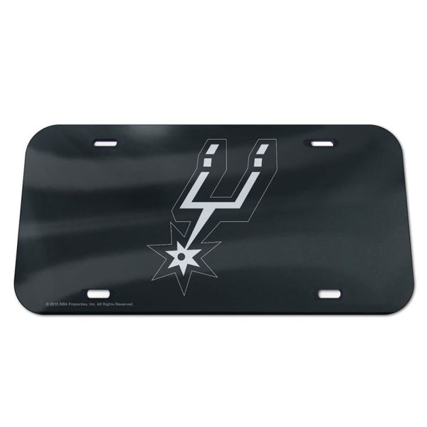 Wholesale-San Antonio Spurs LOGO Specialty Acrylic License Plate