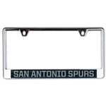 Wholesale-San Antonio Spurs Lic Plate Frame B/O Printed