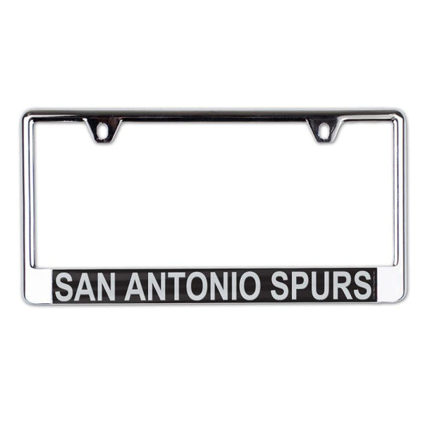 Wholesale-San Antonio Spurs Lic Plate Frame B/O Printed