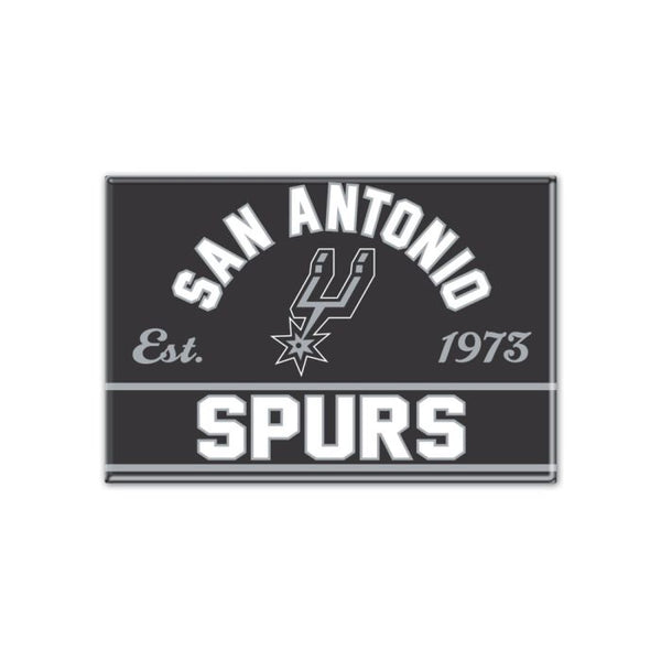 Wholesale-San Antonio Spurs Metal Magnet 2.5" x 3.5"