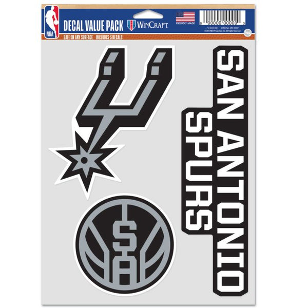 Wholesale-San Antonio Spurs Multi Use 3 Fan Pack