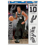 Wholesale-San Antonio Spurs Multi Use Decal 11" x 17" DeMar DeRozan