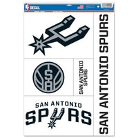 Wholesale-San Antonio Spurs Multi Use Decal 11" x 17"