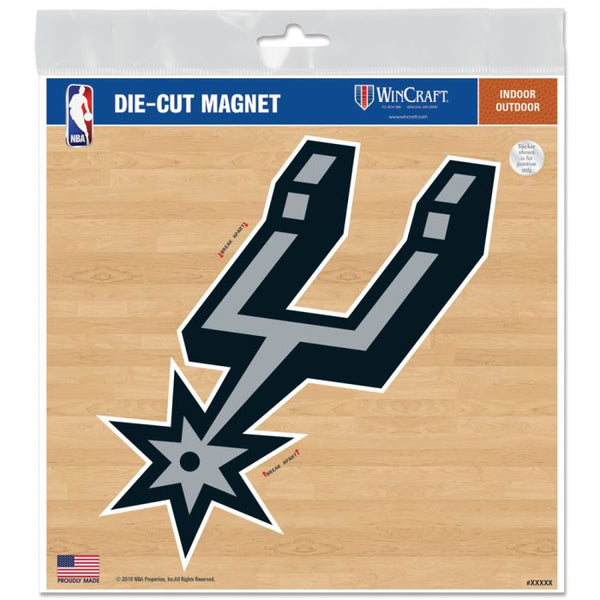 Wholesale-San Antonio Spurs Outdoor Magnets 12" x 12"