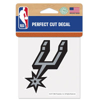 Wholesale-San Antonio Spurs Perfect Cut Color Decal 4" x 4"