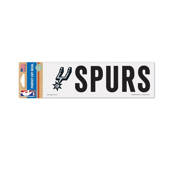 Wholesale-San Antonio Spurs Perfect Cut Decals 3" x 10"