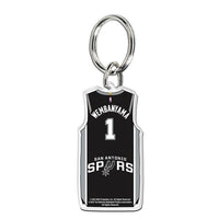 Wholesale-San Antonio Spurs Premium Acrylic Key Ring Victor Wembanyama