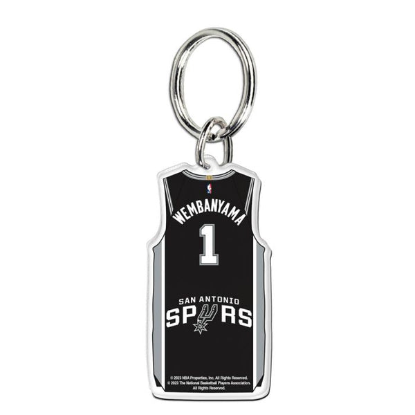 Wholesale-San Antonio Spurs Premium Acrylic Key Ring Victor Wembanyama