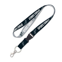 Wholesale-San Antonio Spurs SLOGAN Lanyard w/detachable buckle 1"