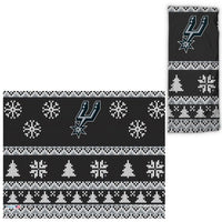 Wholesale-San Antonio Spurs / Ugly Sweater Ugly Sweater Fan Wraps