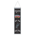 Wholesale-San Antonio Spurs Wool Banner 8" x 32"