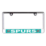 Wholesale-San Antonio Spurs city Lic Plate Frame B/O Printed