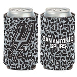 Wholesale-San Antonio Spurs leopard Can Cooler 12 oz.