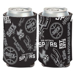 Wholesale-San Antonio Spurs scatter Can Cooler 12 oz.