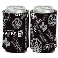 Wholesale-San Antonio Spurs scatter Can Cooler 12 oz.