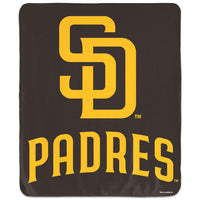 Wholesale-San Diego Padres Blanket - Winning Image 50" x 60"