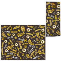 Wholesale-San Diego Padres / Cooperstown Scatter Print Fan Wraps