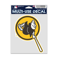 Wholesale-San Diego Padres Fan Decals 3.75" x 5"