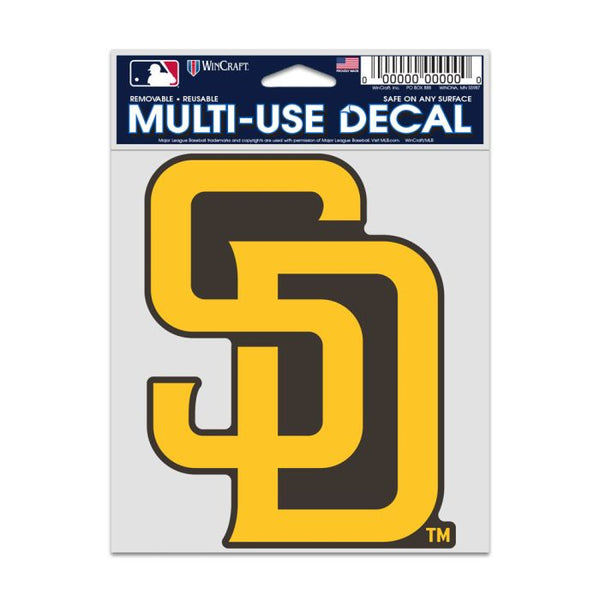 Wholesale-San Diego Padres Fan Decals 3.75" x 5"