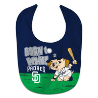 Wholesale-San Diego Padres Mascot MLB BORN TO WIN All Pro Baby Bib