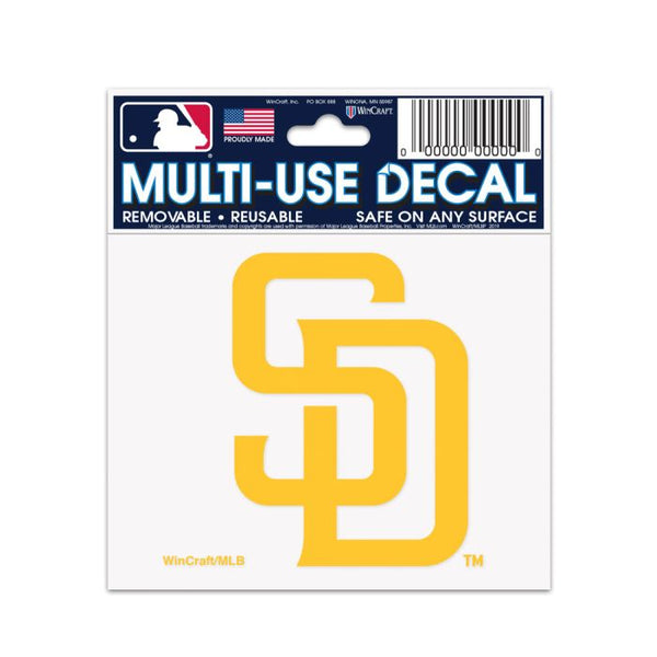 Wholesale-San Diego Padres Multi-Use Decal 3" x 4"