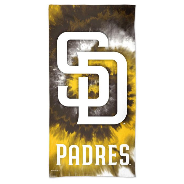 Wholesale-San Diego Padres TDYE Spectra Beach Towel 30" x 60"