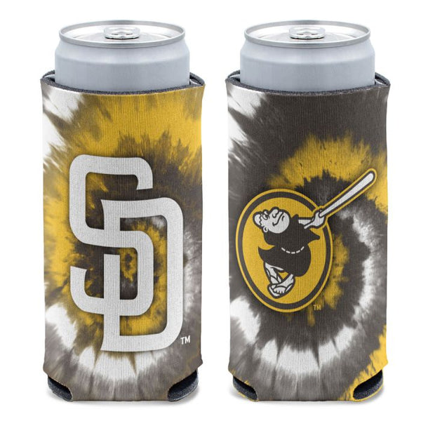 Wholesale-San Diego Padres TIE DYE 12 oz Slim Can Cooler