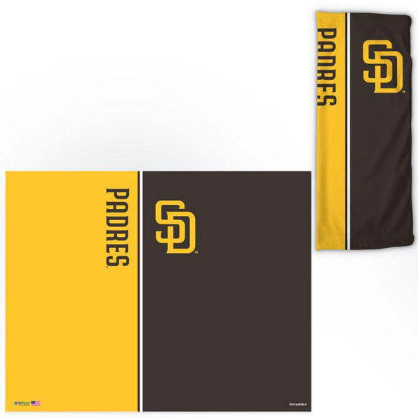 Wholesale-San Diego Padres Vertical Split Fan Wraps