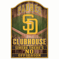 Wholesale-San Diego Padres Wood Sign 11" x 17" 1/4" thick