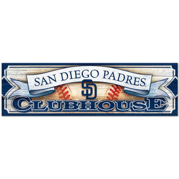 Wholesale-San Diego Padres Wood Sign 9" x 30"