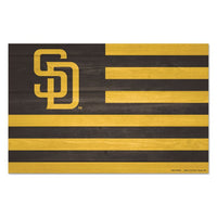 Wholesale-San Diego Padres americana Wood Sign 11" x 17" 1/4" thick