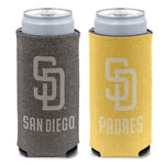 Wholesale-San Diego Padres colored heather 12 oz Slim Can Cooler