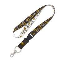 Wholesale-San Diego Padres scatter Lanyard w/detachable buckle 1"