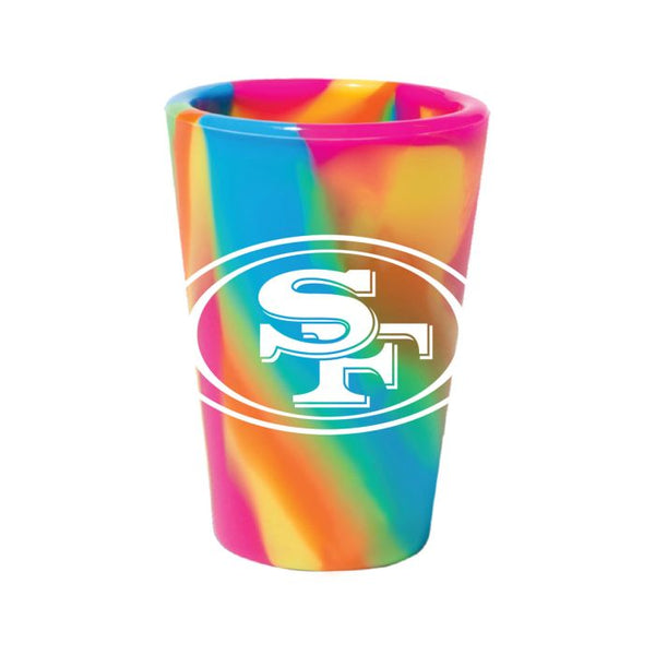 Wholesale-San Francisco 49ers 1.5oz Silicone Shot Glass