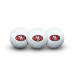 Wholesale-San Francisco 49ers 3 Golf Balls In Clamshell