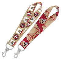 Wholesale-San Francisco 49ers BRidge Lanyard Key Strap 1"