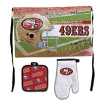 Wholesale-San Francisco 49ers Barbeque Tailgate Set-Premium