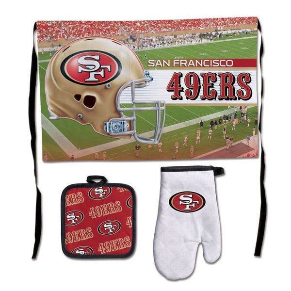 Wholesale-San Francisco 49ers Barbeque Tailgate Set-Premium