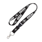 Wholesale-San Francisco 49ers Blackout Lanyard w/detachable buckle 1"