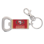 Wholesale-San Francisco 49ers Bottle Opener Key Ring Rectangle