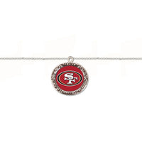 Wholesale-San Francisco 49ers Bracelet w/Charm Jewelry Carded