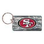 Wholesale-San Francisco 49ers CAMO Keychain Rectangle