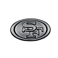 Wholesale-San Francisco 49ers Chrome Free Form Auto Emblem